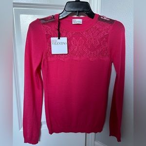 Red Valentino cashmere sweater! New with tags!
